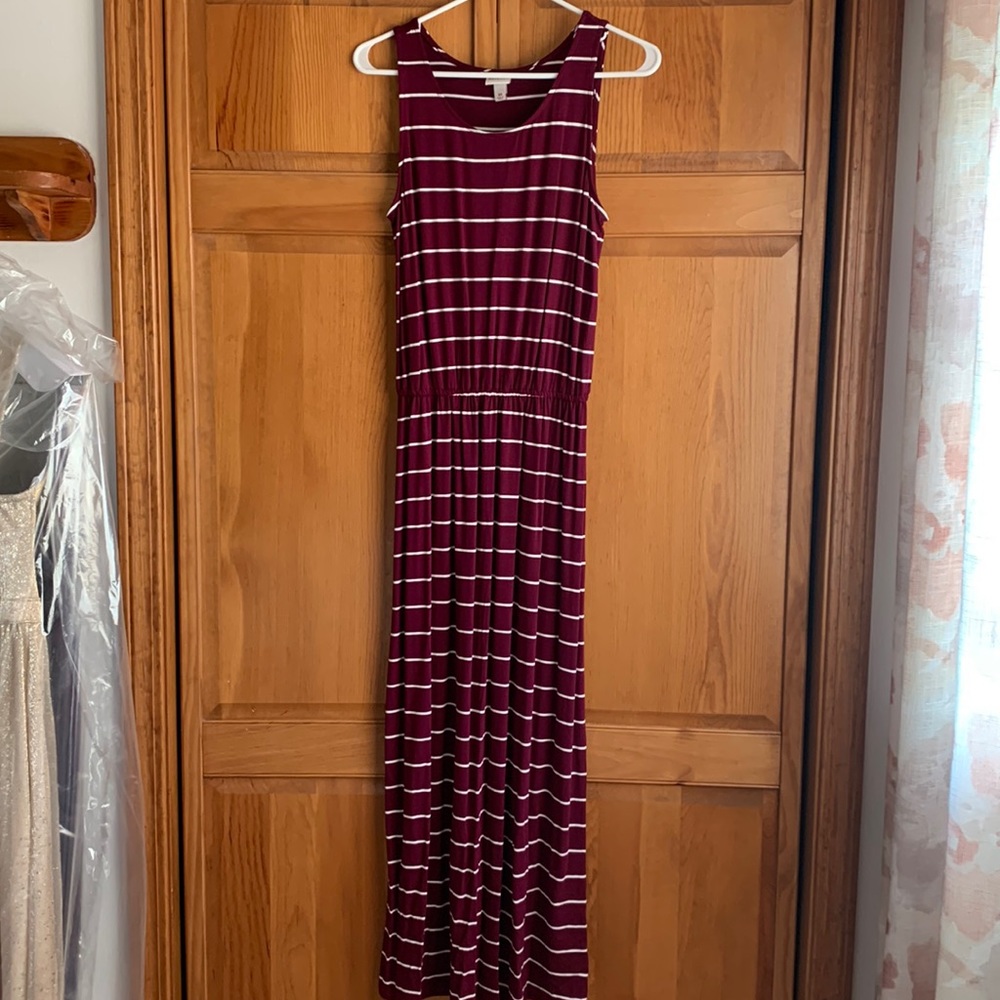 Striped Maxi Dress